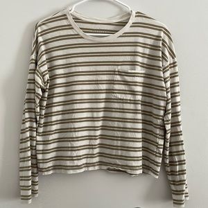 Everlane Striped Long Sleeve T-shirt
